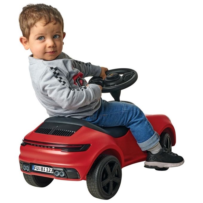 BIG Big Baby Porsche 911 Gioco Interattivo per Neonati Caratterizzato da Design Accattivante e Funzionalita' Educative