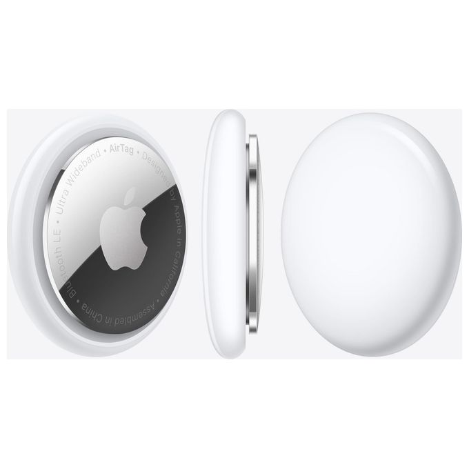 Apple, AirTag, Localizzatore Oggetti, Confezione da 4