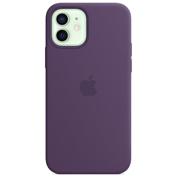 Apple Custodia MagSafe in Silicone per iPhone 12-iPhone 12 Pro Ametista