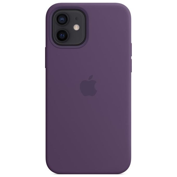 Apple Custodia MagSafe in Silicone per iPhone 12-iPhone 12 Pro Ametista