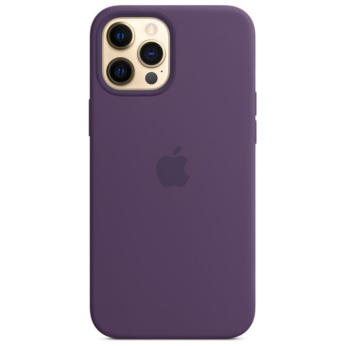 Apple Custodia MagSafe in Silicone per iPhone 12 Pro Max Ametista