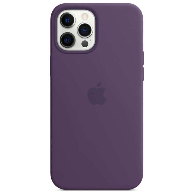 Apple Custodia MagSafe in Silicone per iPhone 12 Pro Max Ametista
