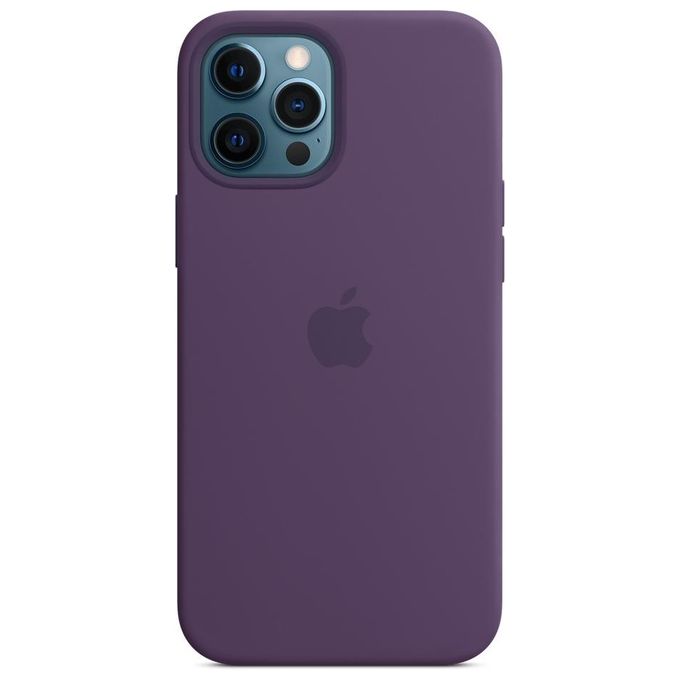 Apple Custodia MagSafe in Silicone per iPhone 12 Pro Max Ametista