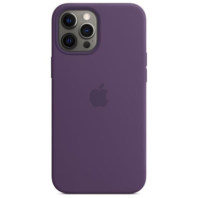 Apple Custodia MagSafe in Silicone per iPhone 12 Pro Max Ametista