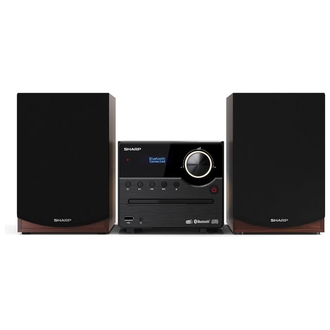 Sharp XL-B517D Microsistema Audio per la Casa 45W Marrone