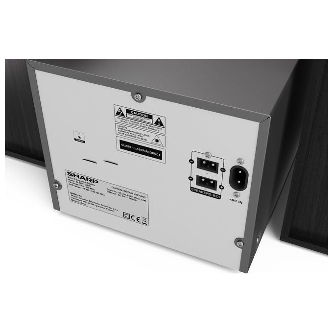 Sharp XL-B517D Microsistema Audio per la Casa Nero