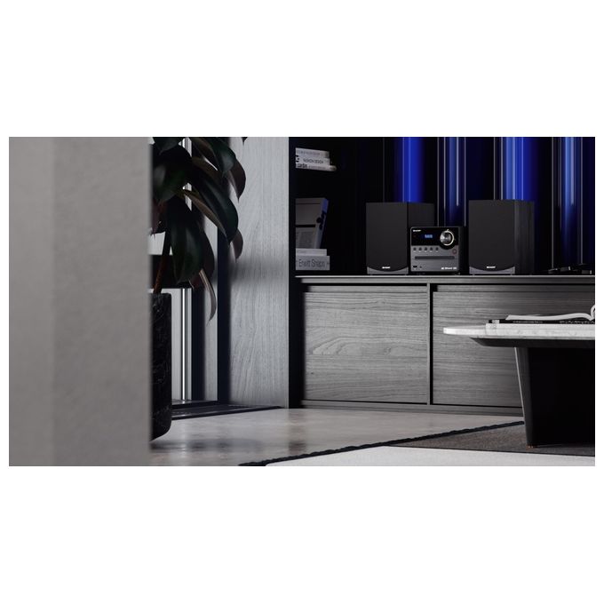 Sharp XL-B517D Microsistema Audio per la Casa Nero
