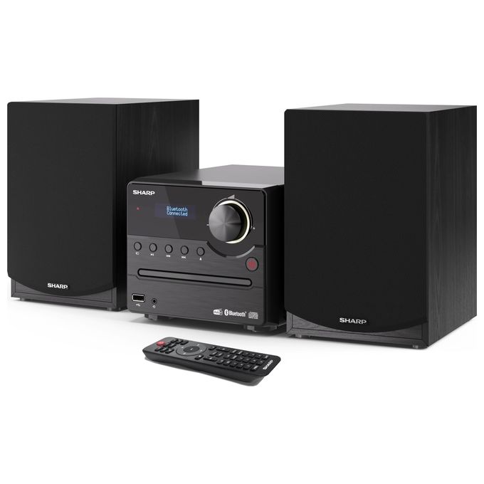 Sharp XL-B517D Microsistema Audio per la Casa Nero