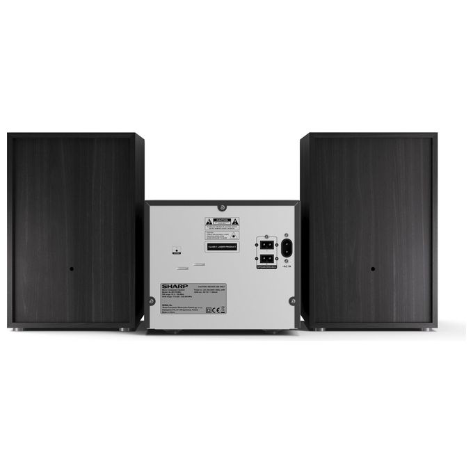 Sharp XL-B517D Microsistema Audio per la Casa Nero