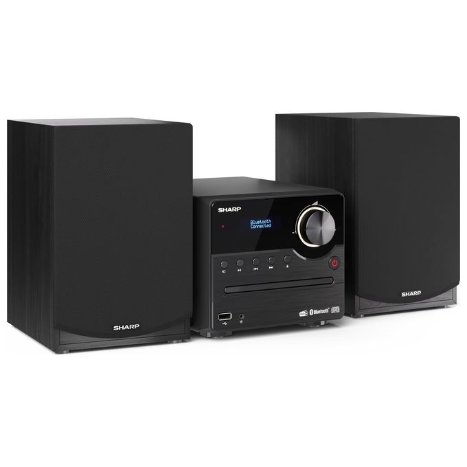 Sharp XL-B517D Microsistema Audio per la Casa Nero