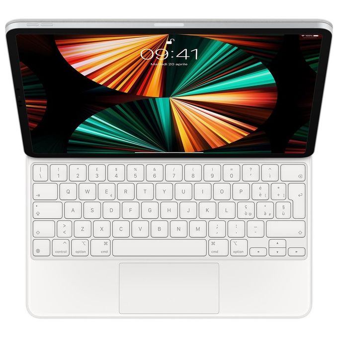 [ComeNuovo] Apple Magic Keyboard per iPad Pro 12.9'' (6a 5a 4a 3a generazione) Italiano Bianco