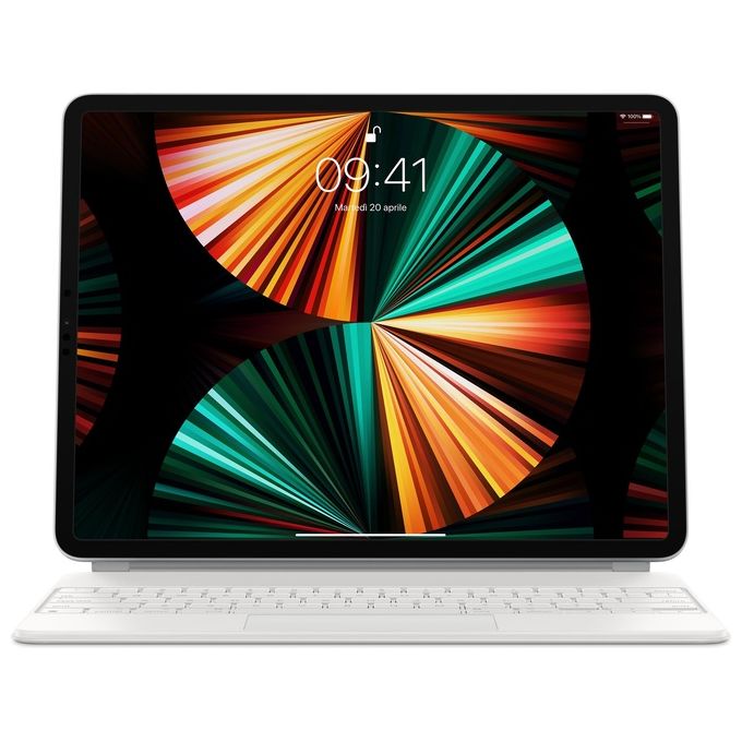 Apple Magic Keyboard per iPad Pro 12.9'' (6a 5a 4a 3a generazione) Italiano Bianco