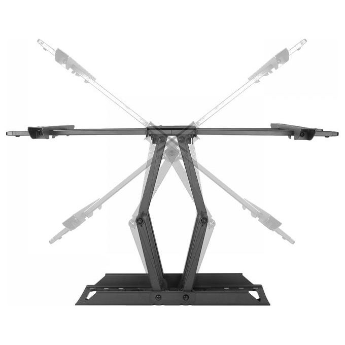 V7 WM1FM80 Supporto Tv a Parete 80'' Vesa 600x400 Nero