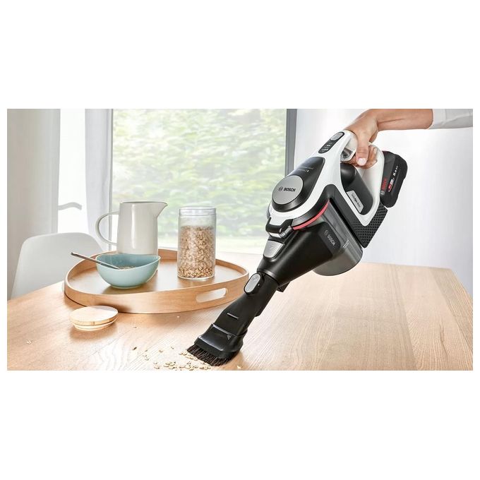 Bosch BSS825ALL Series 8 Aspirabriciole Cordless Bianco