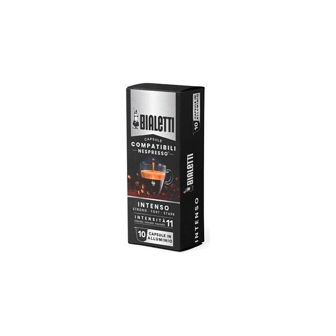 Bialetti Capsule Ncc Intenso 10 Pezzi Compatibili Nespresso Alluminio