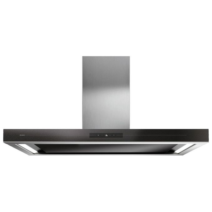 ASKO CW 41238 G Cappa Aspirante a Parete Classe energetica A 9 Velocita' Comandi Touch 120cm Vetro Soft Black - Yeppon