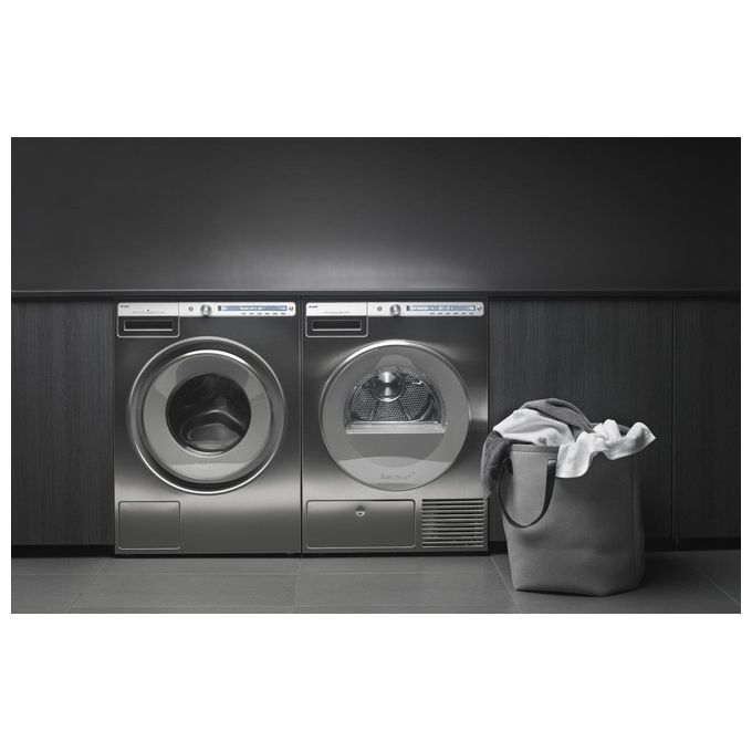 ASKO T 408 HD.T.P Linea Logic Asciugatrice a Pompa di Calore Classe energetica A+++ Capacita' di carico 8 Kg Silver - Yeppon