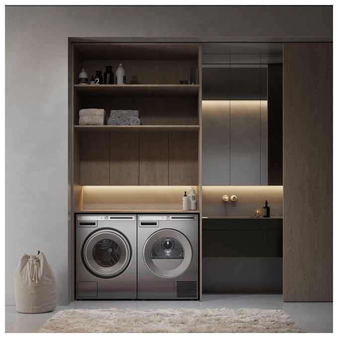 ASKO T 408 HD.T.P Linea Logic Asciugatrice a Pompa di Calore Classe energetica A+++ Capacita' di carico 8 Kg Silver - Yeppon