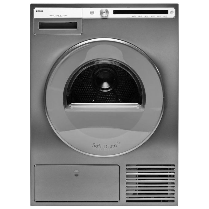 ASKO T 408 HD.T.P Linea Logic Asciugatrice a Pompa di Calore Classe energetica A+++ Capacita' di carico 8 Kg Silver - Yeppon