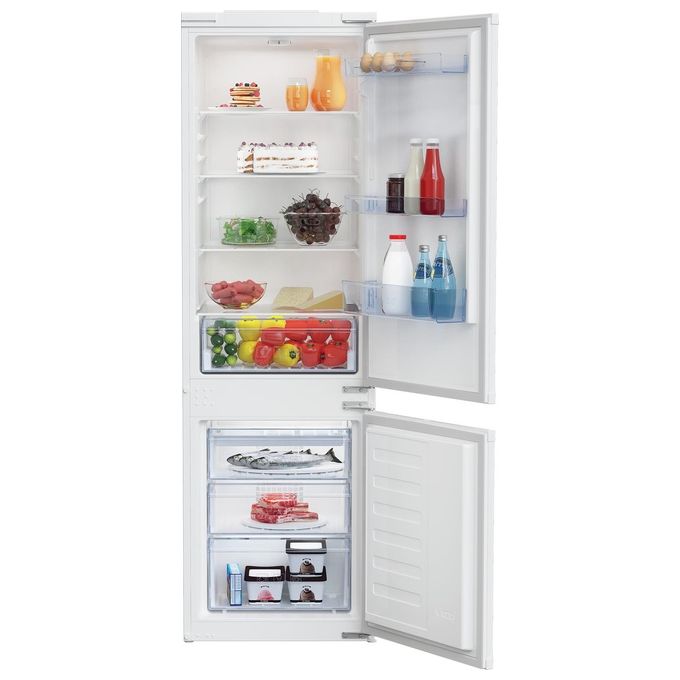 BEKO BCSA285K4SN Frigorifero da Incasso Combinato Statico Classe E Capacita' 271 Litri colore Bianco