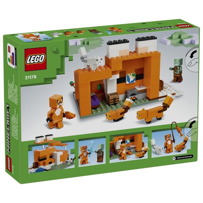 LEGO Minecraft Il Capanno della Volpe