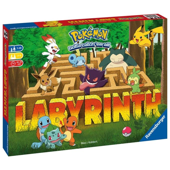 Ravensburger Gioco di Societa' Pokemon Labyrinth Board