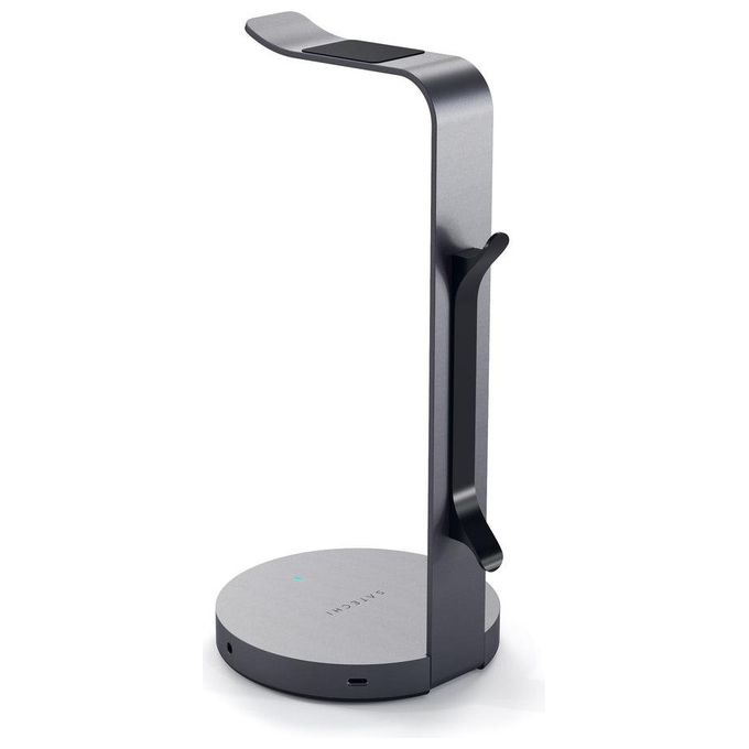 Satechi Stand per Cuffie Hub Usb in Alluminio Space Gray