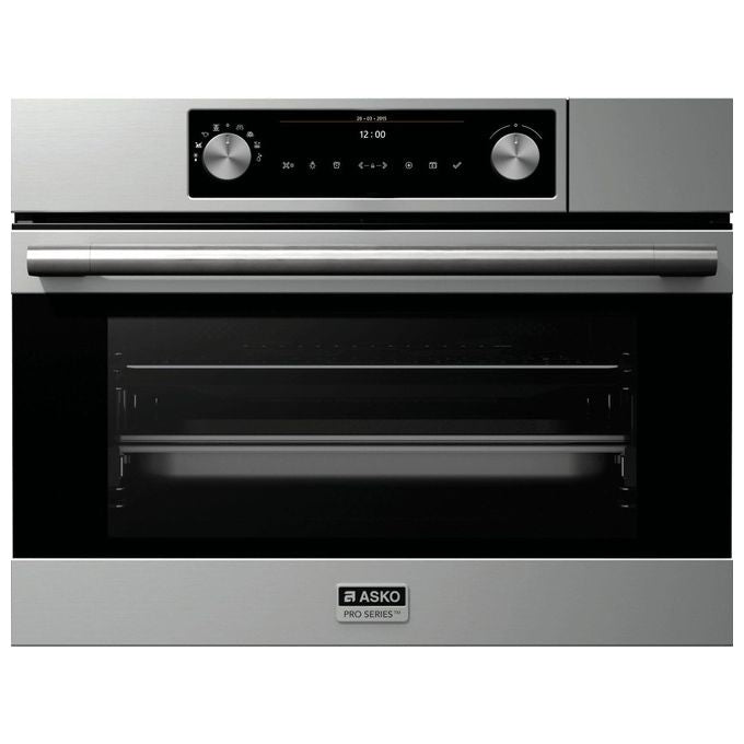 ASKO OCS 8483 S Serie Craft Forno Elettrico a Vapore da Incasso Capacita' 50 Litri Classe energetica A+ 17 Programmi 45 cm Acciaio Inox - Yeppon