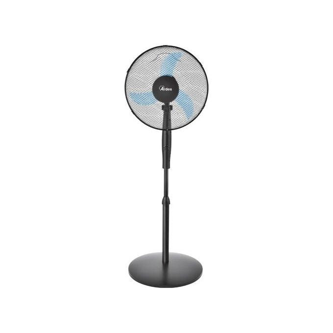 Ardes ventilatore piantana Easy 41PB PLUS 40cm colore nero per un comfort ottimale in ambienti domestici