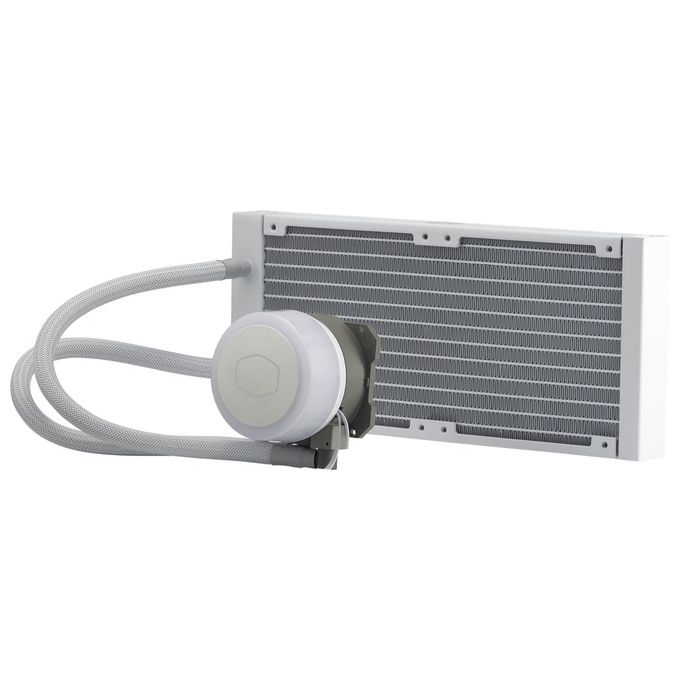 Cooler Master MasterLiquid ML240 Illusion ARGB CPU Liquid Cooler Intel 1700-1200-2066 AMD AM3-AM4 - MLX-D24M-A18PW-R1 Dissipatore CPU