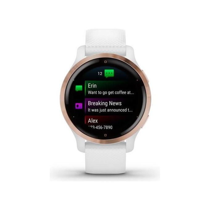 Garmin Venu 2S 40mm 1.1'' Amoled Gps Sport Salute Notifiche Rose Gold - White