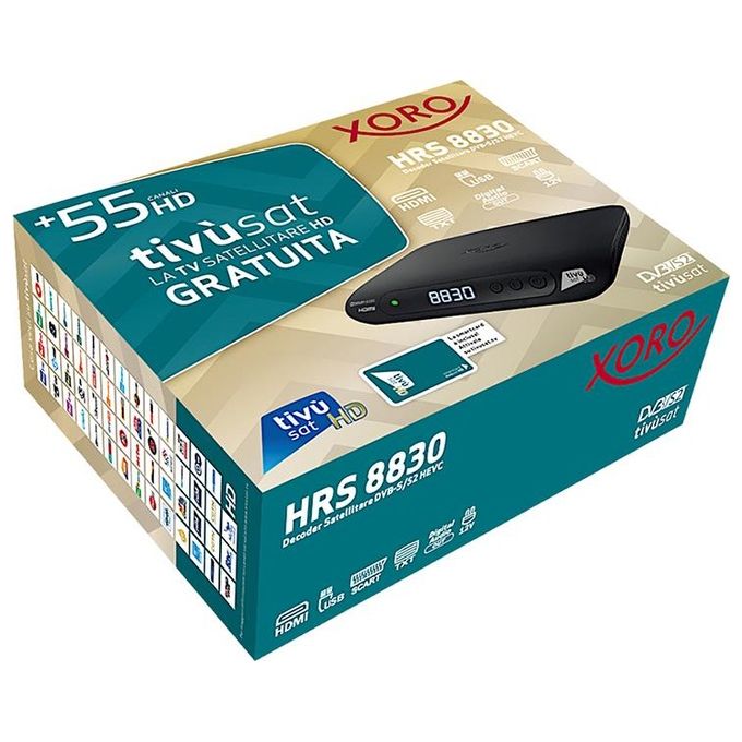 Xoro HRS 8830 Set-Top Box TV Ethernet RJ-45