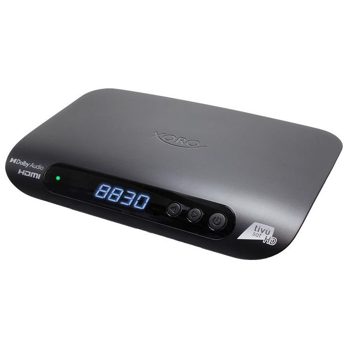 Xoro Ricevitore Satellitare HRS 8830 Tivu Sat Hd con Smartcard Hd Inclusa e Telecomando