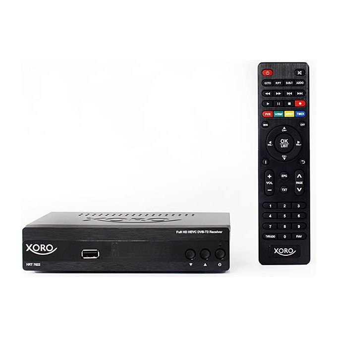Xoro HRT 7622 NP Ricevitore Hd per la Ricezione di Canali non Criptati della Televisione Digitale Terrestre