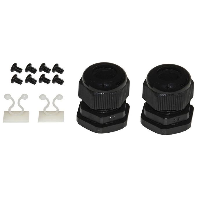 Link Pannello Fibra Ottica 19'' con 24 Adattatori LC Duplex Singlemode Profondita' 250mm Nero