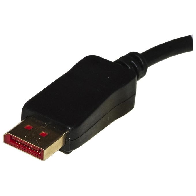 Link Adattatore Displayport 1.4 Maschio a Hdmi 2.0 Femmina Contatti Dorati 4Kx2K 60hz Hdr Rgb 4:4:4