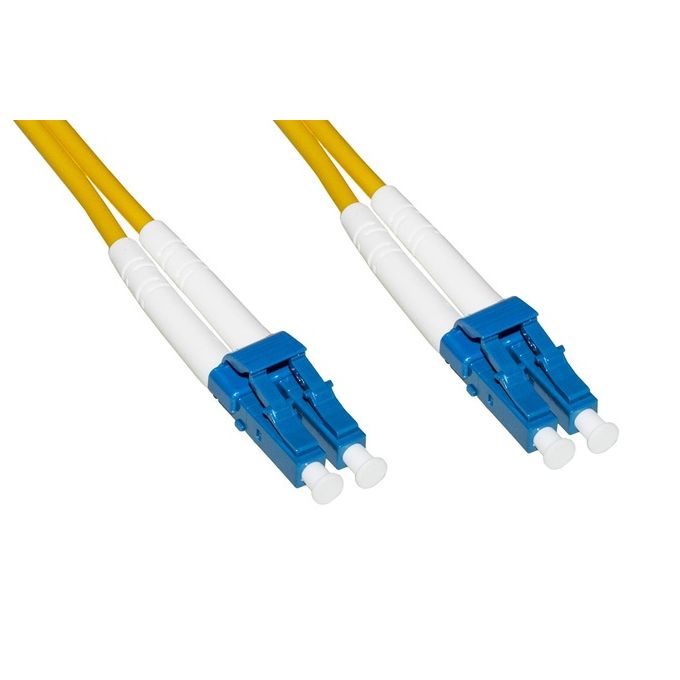 LINK cavo fibra ottica lc a lc singlemode duplex 9-125 mt 10 bending insensitive lszh