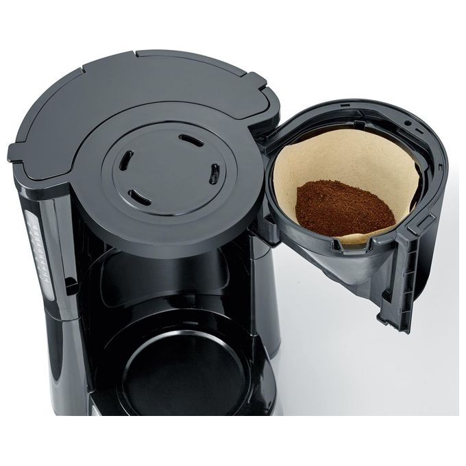 Severin KA 4815 Macchina per Caffe' Automatica-Manuale con Filtro 1.25 Litri Nero