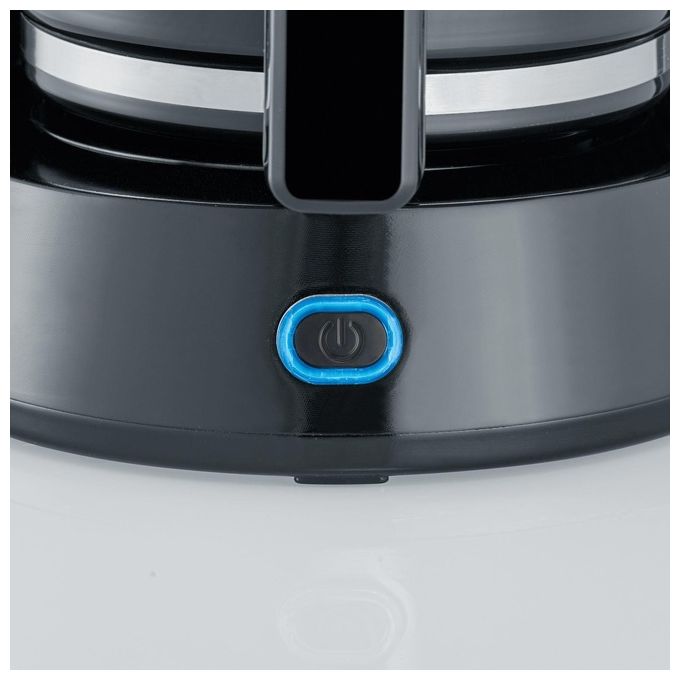 Severin KA 4815 Macchina per Caffe' Automatica-Manuale con Filtro 1.25 Litri Nero