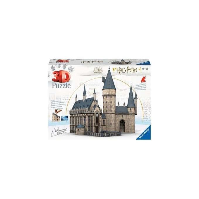 Ravensburger Puzzle 3D Harry Potter Castello di Hogwarts Sala Grande 540 Pezzi