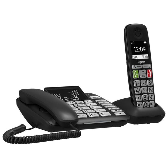 Gigaset DL780 Plus Telefono Fisso con Cornetta Cordless Aggiuntiva