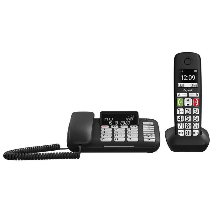 Gigaset DL780 Plus Telefono Fisso con Cornetta Cordless Aggiuntiva