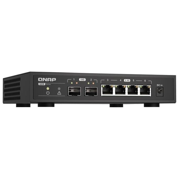 Qnap QSW-2104-2S Switch di Rete Non Gestito 2.5g Ethernet
