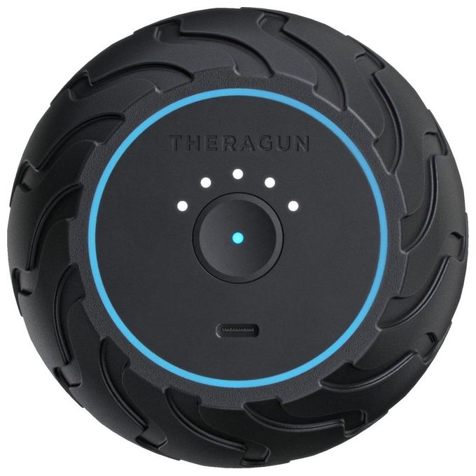 Theragun Wave Duo - Rullo Massaggio Muscolare - Progettato ergonomicamente per schiena colonna vertebrale e collo - Connettivita' Bluetooth