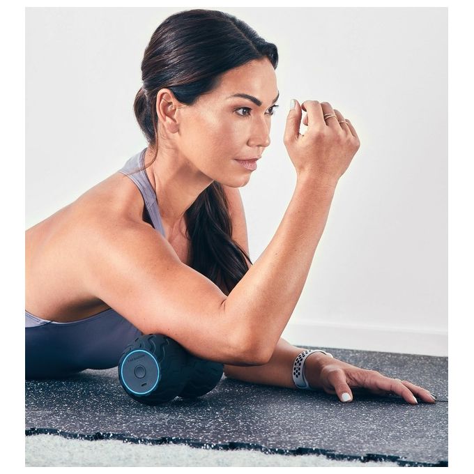Theragun Wave Duo - Rullo Massaggio Muscolare - Progettato ergonomicamente per schiena colonna vertebrale e collo - Connettivita' Bluetooth