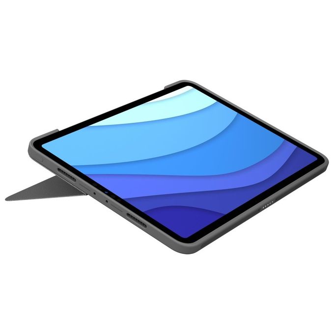 Logitech Combo Touch Grigio Smart Connector Qwerty per iPad Pro 11'' (4a 3a 2a 1a gen) Italiano