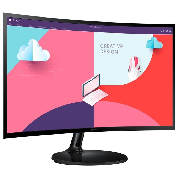 Samsung S27C364EAU Monitor Pc 27'' 1920x1080 Pixel Full Hd Lcd Nero