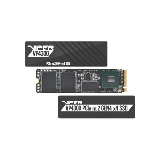 Patriot Viper VP4300 SSD M.2 NVMe PCI-E x4 Gen4 da 2Tb