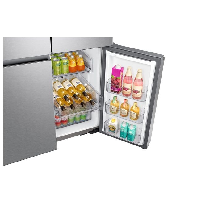 Samsung RF65A967ESR Frigorifero Side by Side Quattro Porte Capacita' 647 Litri Classe energetica E Beverage Center Easy Access Control 182,5 cm Silver