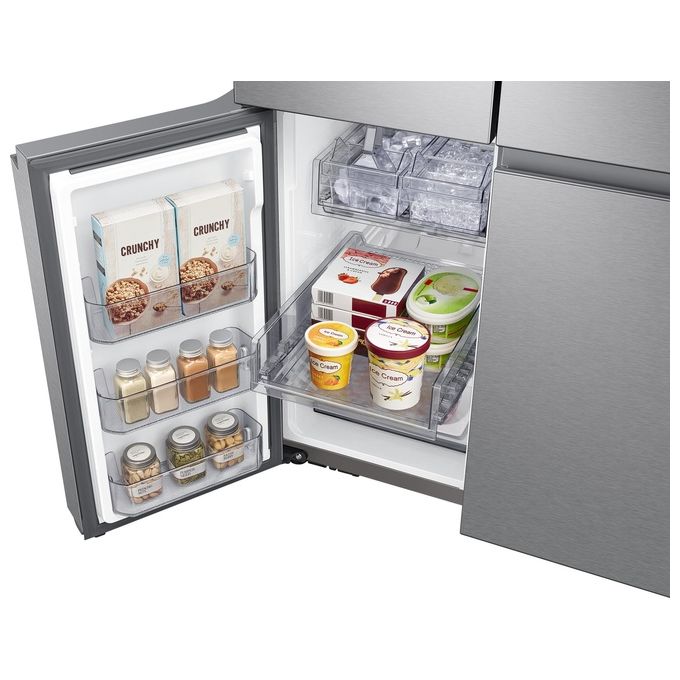Samsung RF65A967ESR Frigorifero Side by Side Quattro Porte Capacita' 647 Litri Classe energetica E Beverage Center Easy Access Control 182,5 cm Silver
